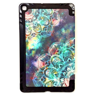 ZHK Galaxy Tab 10.0 Plus Folio Case Fold out Stand, Mandala Pattern, Magnets